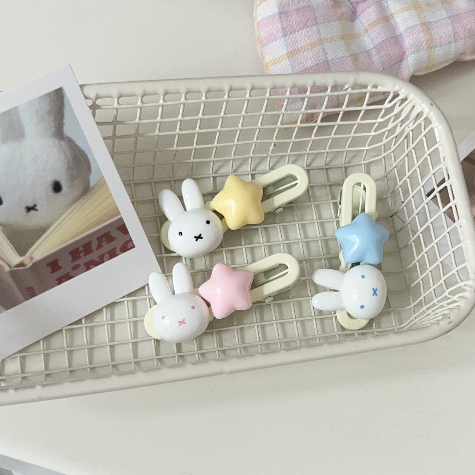 Miffy Star Hair Clip Kawaii Du - Tech Hair Accessories ulasan dan harga