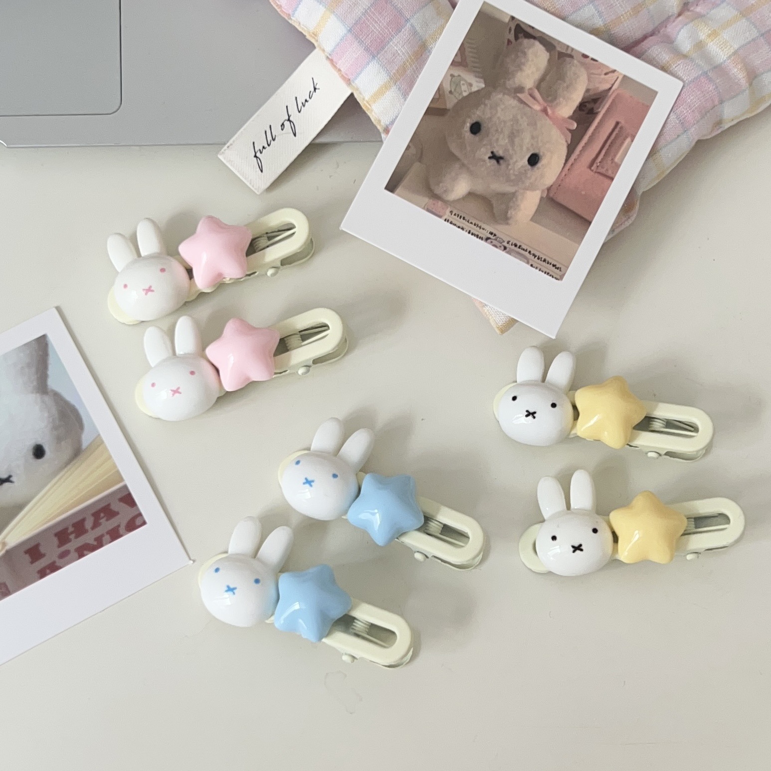 Miffy Star Hair Clip Kawaii Du - Tech Hair Accessories ulasan dan harga