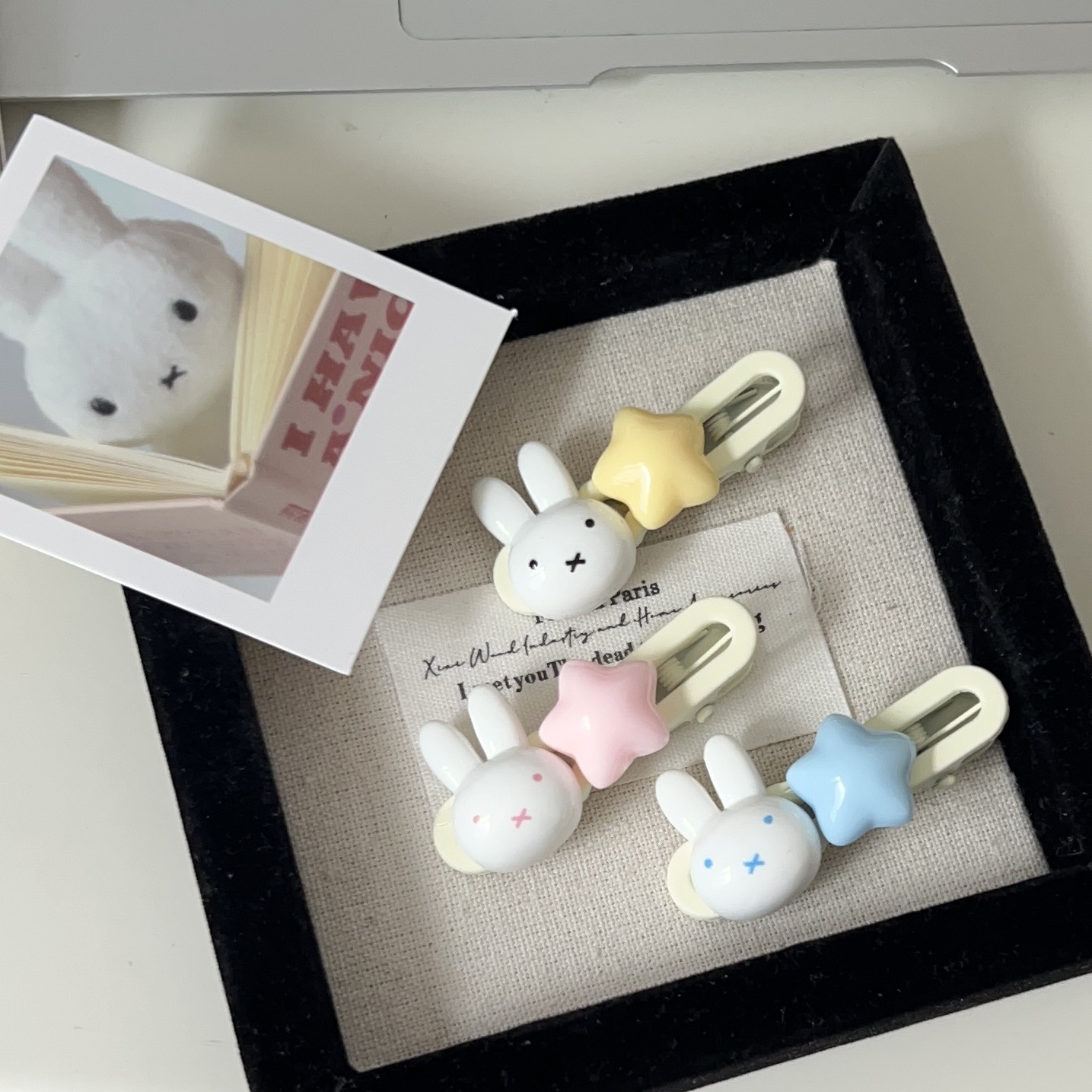 Miffy Star Hair Clip Kawaii Du - Tech Hair Accessories ulasan dan harga