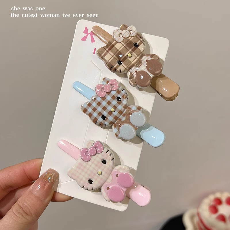 Fashion Kawaii Sanrio Hello Ki - Tech Hair Accessories ulasan dan harga