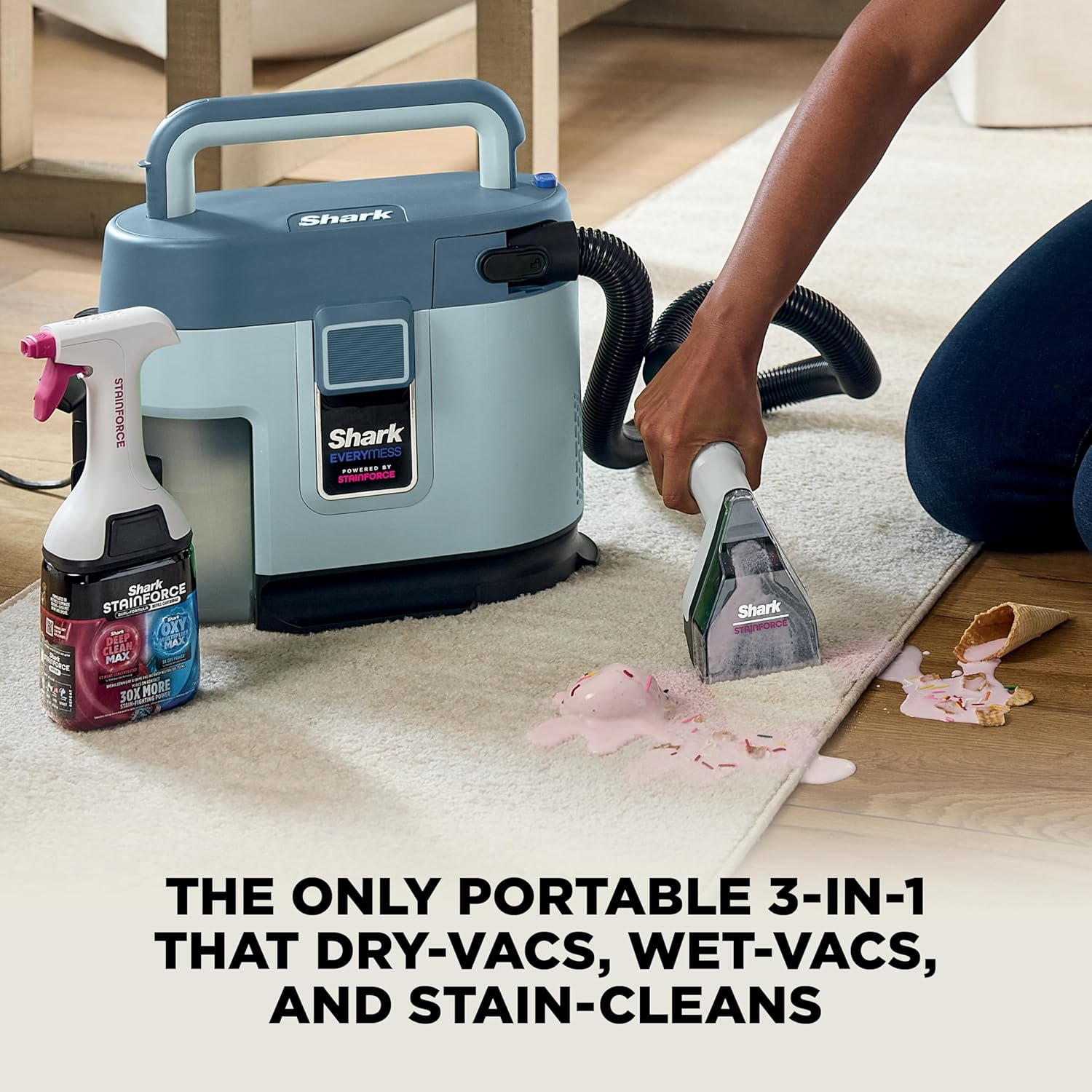 3-in-1 Wet Dry Vacuum with Sta - Tech Accessories Images ulasan dan harga