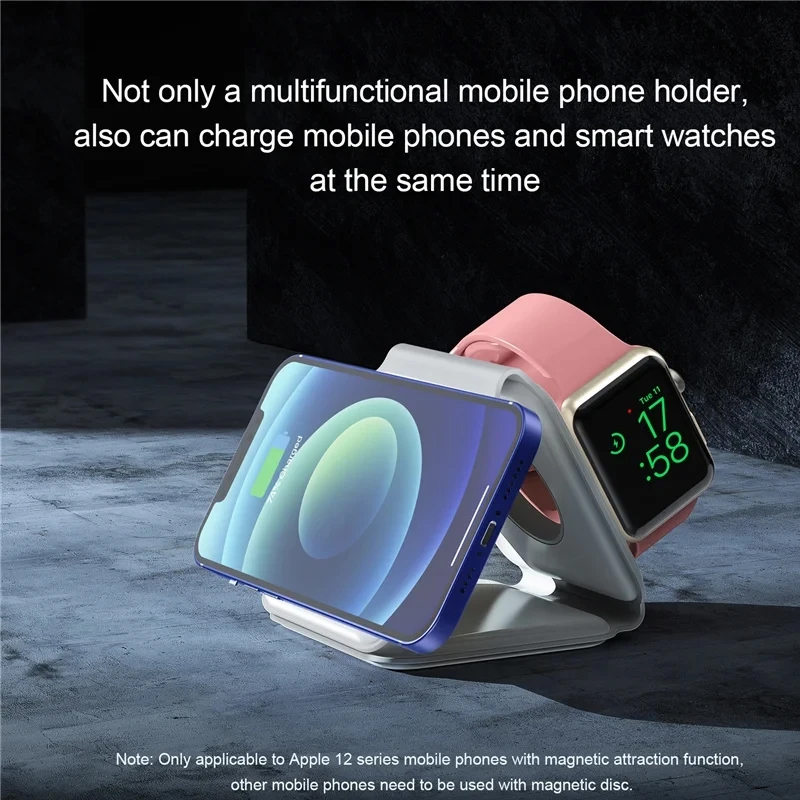 3 In 1 Magnetic Portable Wirel - Wireless Charger 3 In 1 ulasan dan harga