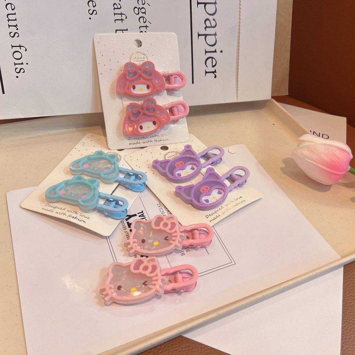 Sanrio Hello Kitty Kuromi Hair - Tech Hair Accessories ulasan dan harga