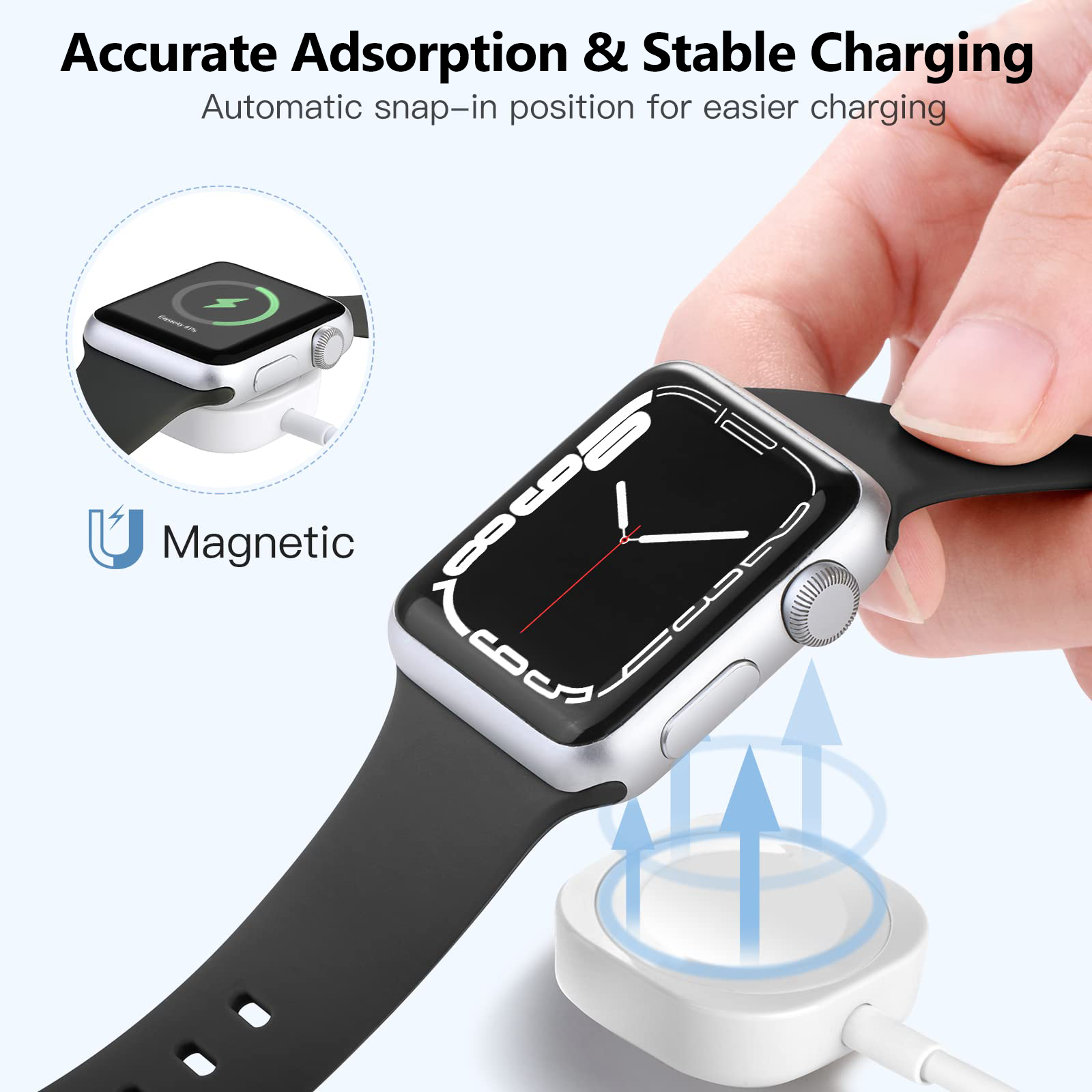 2 in 1 Magnetic Wireless USB A - Wireless Charger 3 In 1 ulasan dan harga