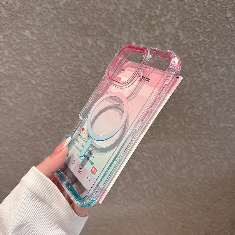 Premium 3in1 Gradient Protect  - Wireless Charger 3 In 1 ulasan dan harga