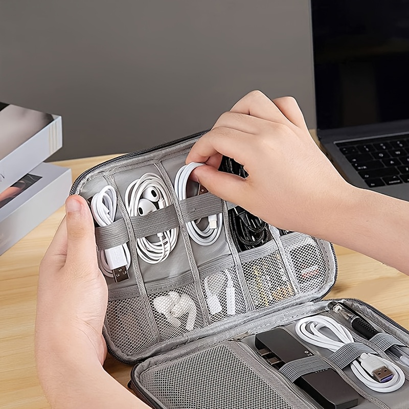 Travel Cable Organizer Case: 1 - Tech Accessories ulasan dan harga