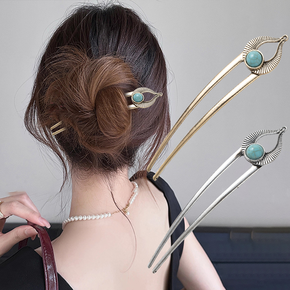 Egypt Turquoise U Shape Hair F - Tech Hair Accessories ulasan dan harga