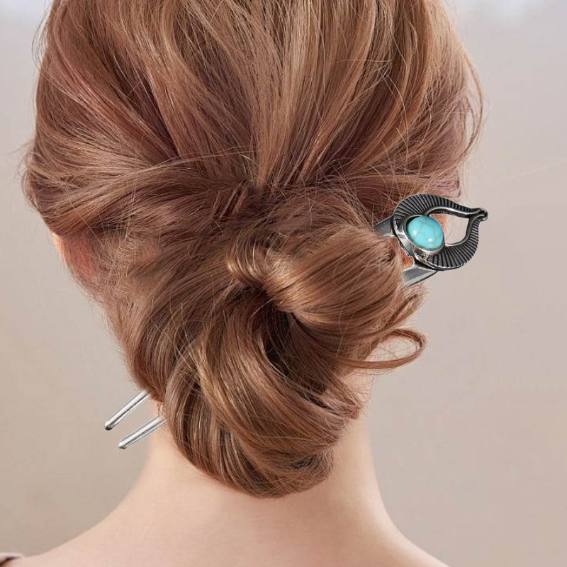 Egypt Turquoise U Shape Hair F - Tech Hair Accessories ulasan dan harga