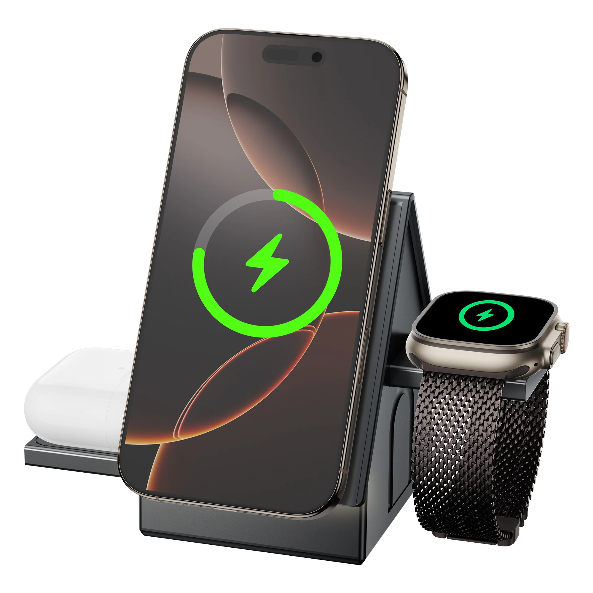 MagicHouse Multifunction 3 in  - Wireless Charger 3 In 1 ulasan dan harga