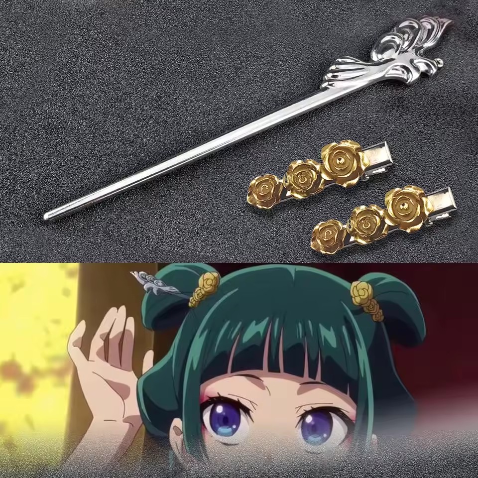 Apothecary Diaries Alloy Hairp - Tech Hair Accessories ulasan dan harga